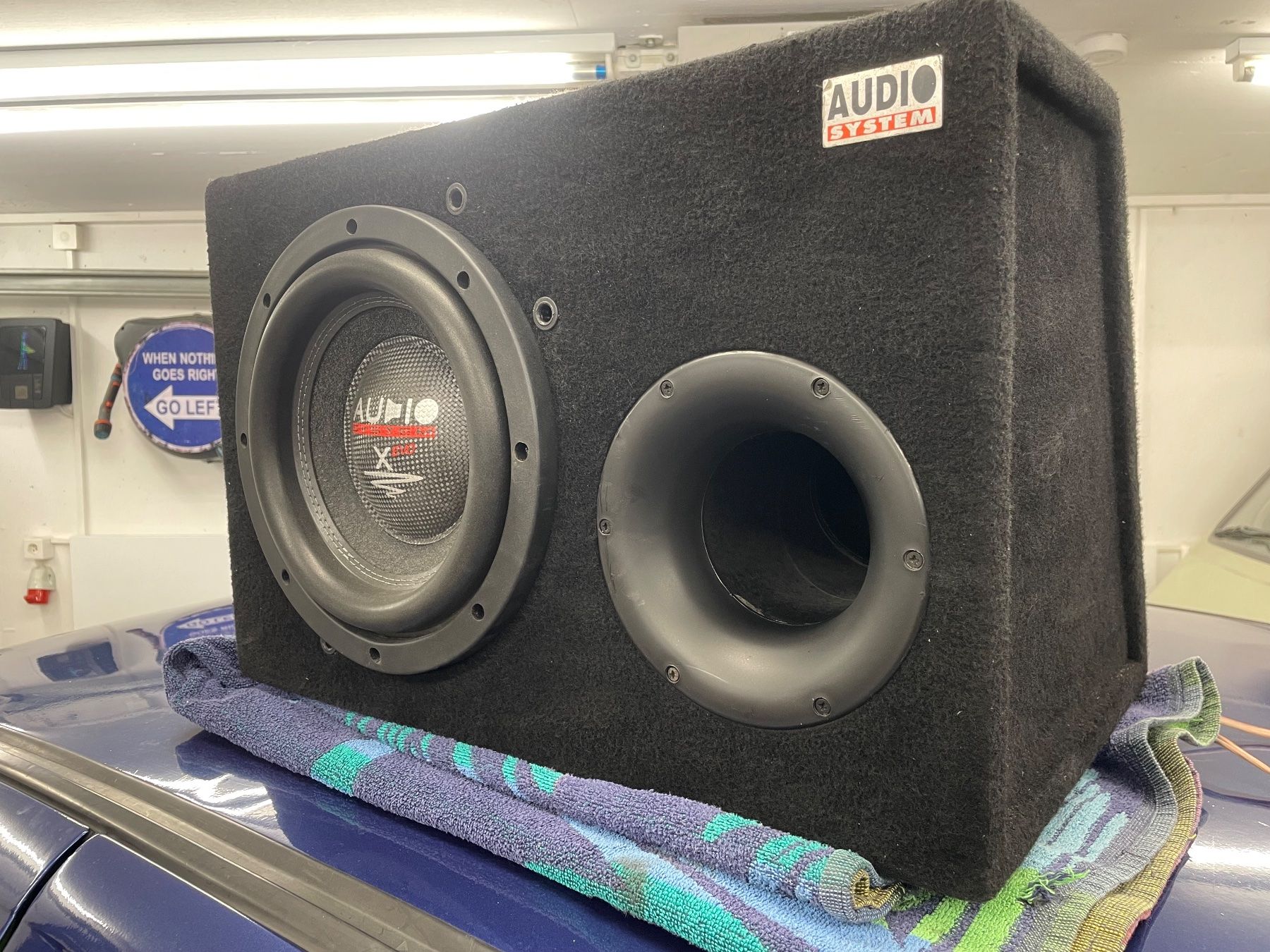 Casse acustiche: Subwoofer Audiosystem inkl Kiste – Usato da Golaten venduto da Trojka_22