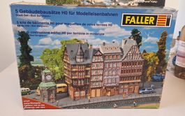 Faller Bausatz 5 Gebäudebausätze Bad Bergheim HO 1:87