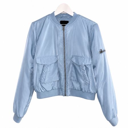 Hellblaue Bomberjacke / Übergangsjacke ✨