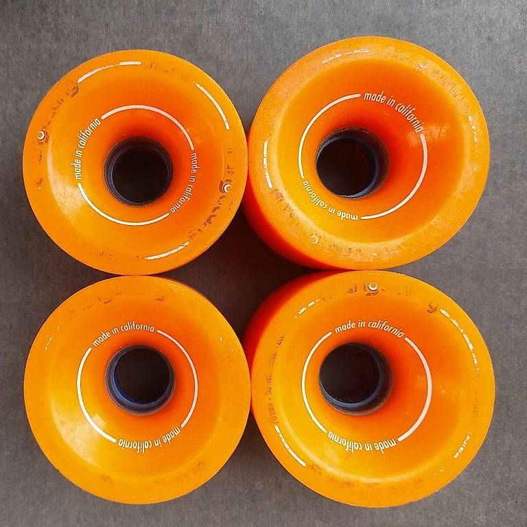 Skateboards: Orangatang 4President Longboard Rollen – Usato da Luzern venduto da sea_turtle