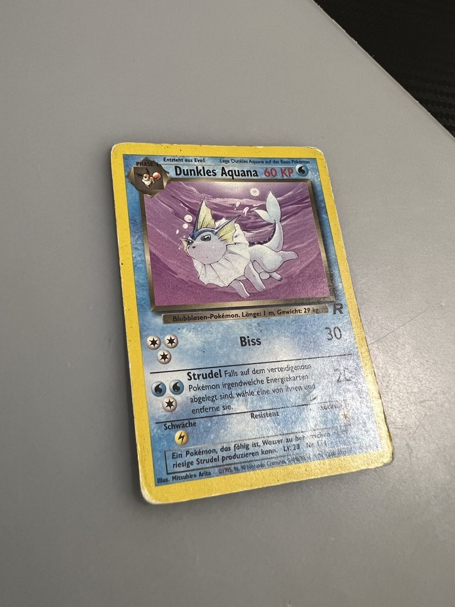Pokémon Carte collezionabili: Dunkles Aquana – Usato da Muttenz venduto da Michugee97 1
