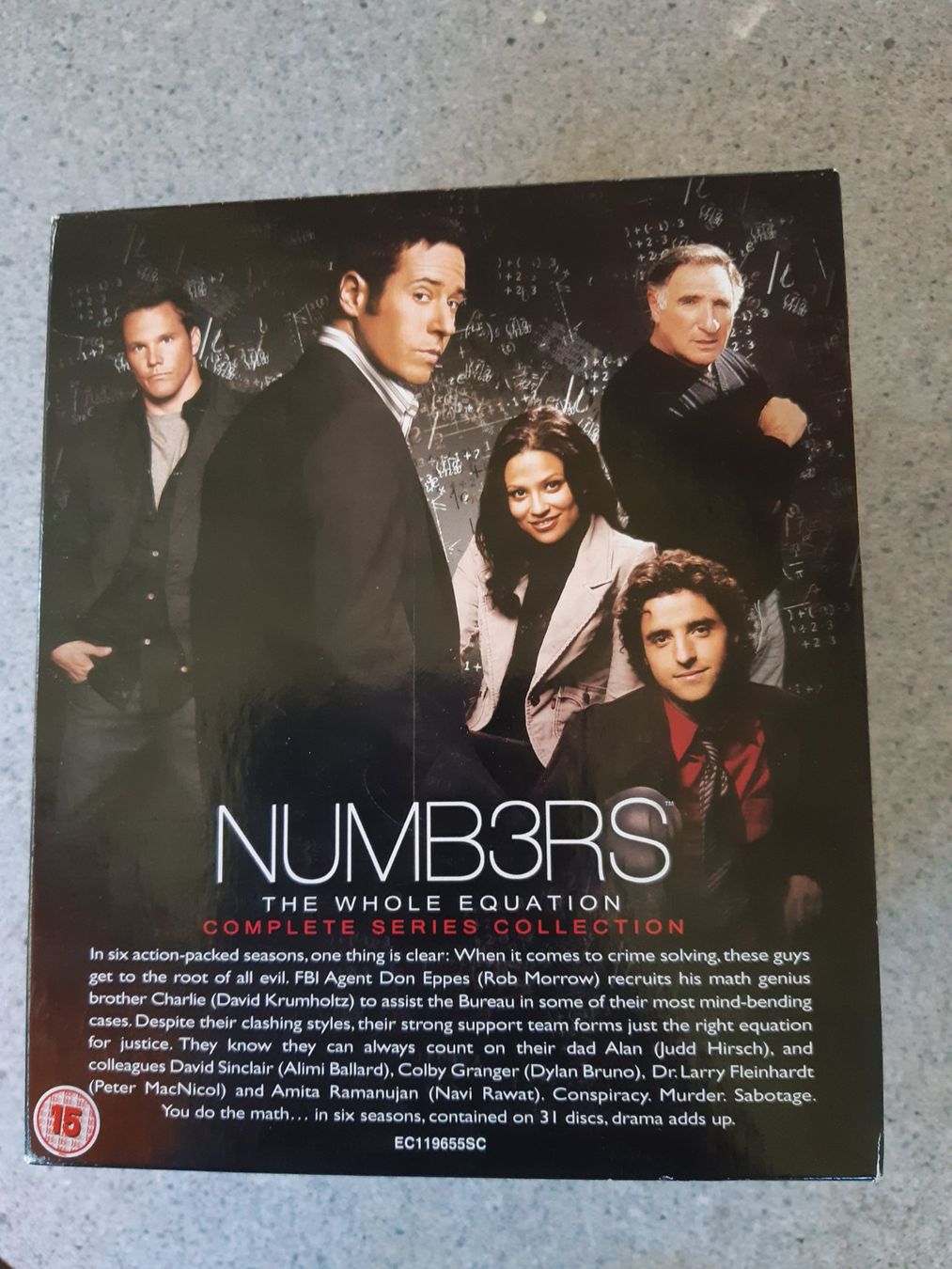 Tutti i DVDs: Numb3rs die kompletten Staffeln 1-6 – Nuovo (secondo la descrizione) da Domat-Ems venduto da nugipuff 1