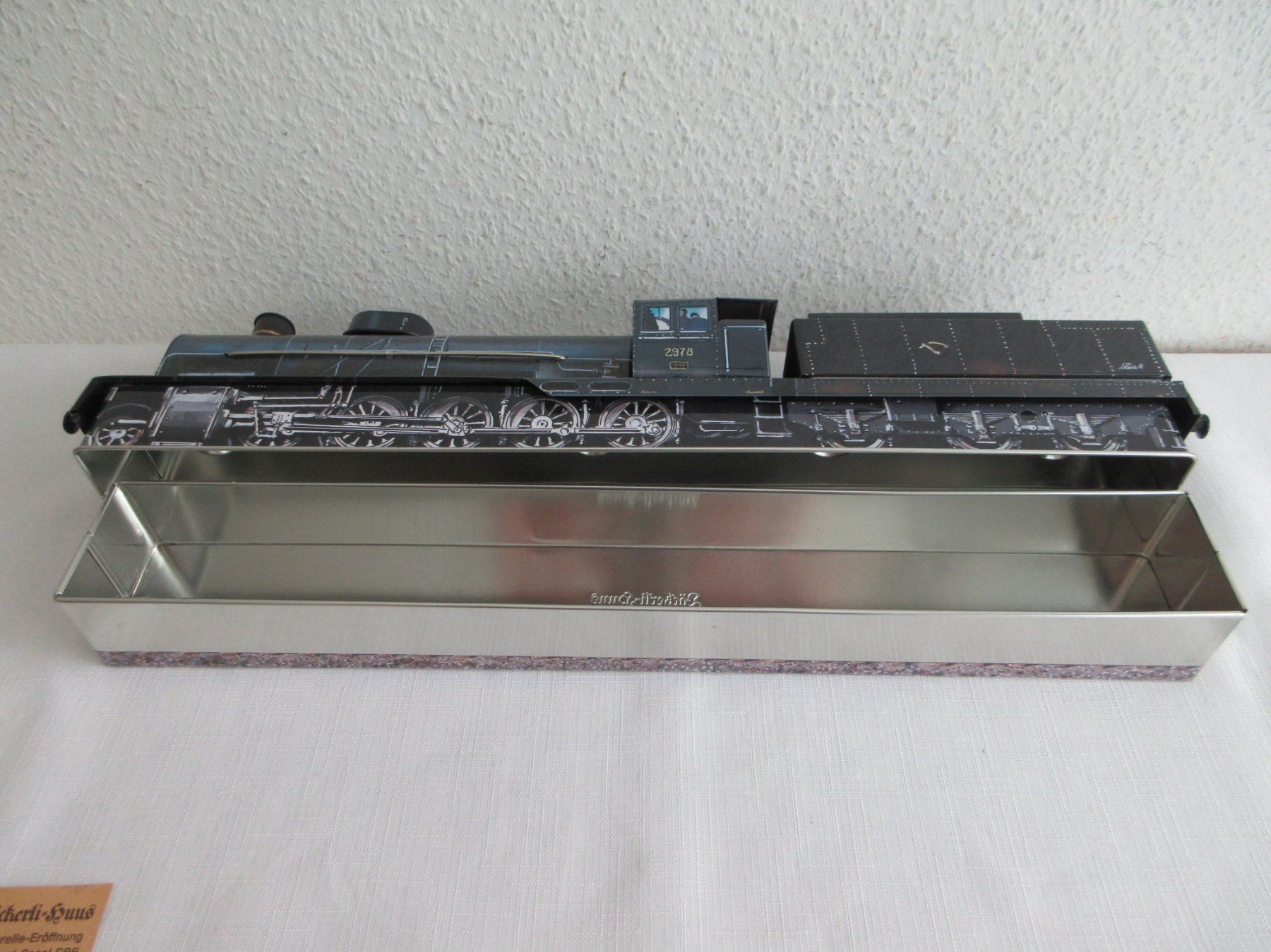 Modellini di ferrovie: Blech - Dampflocki vom Läckerli Huus, 2003 – Usato da Binningen venduto da Oldfashion 5
