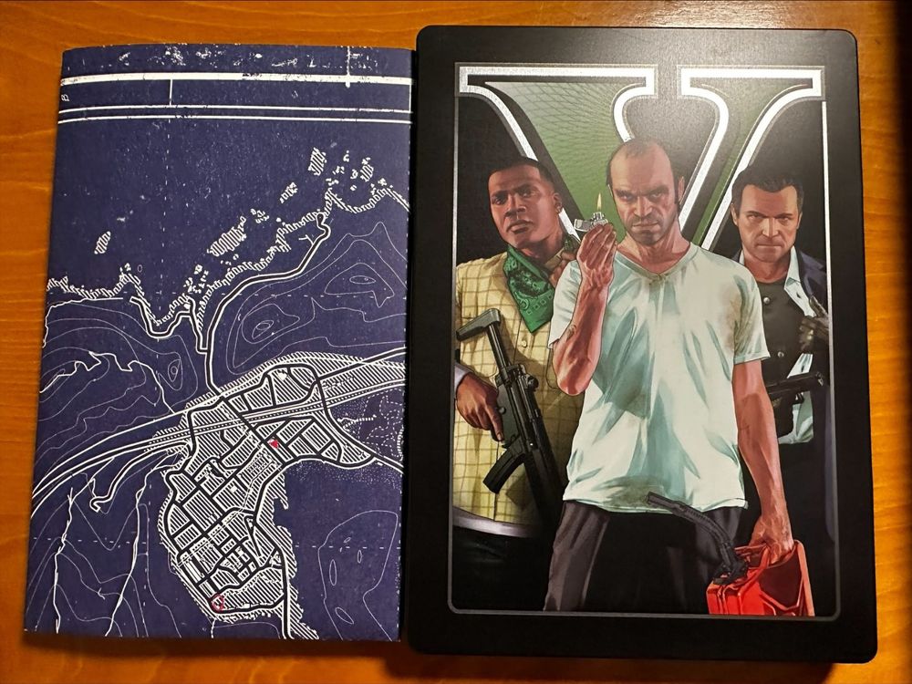 Grand Theft Auto V Édition Spéciale Steelbook - Xbox 360 - PAL - Complet