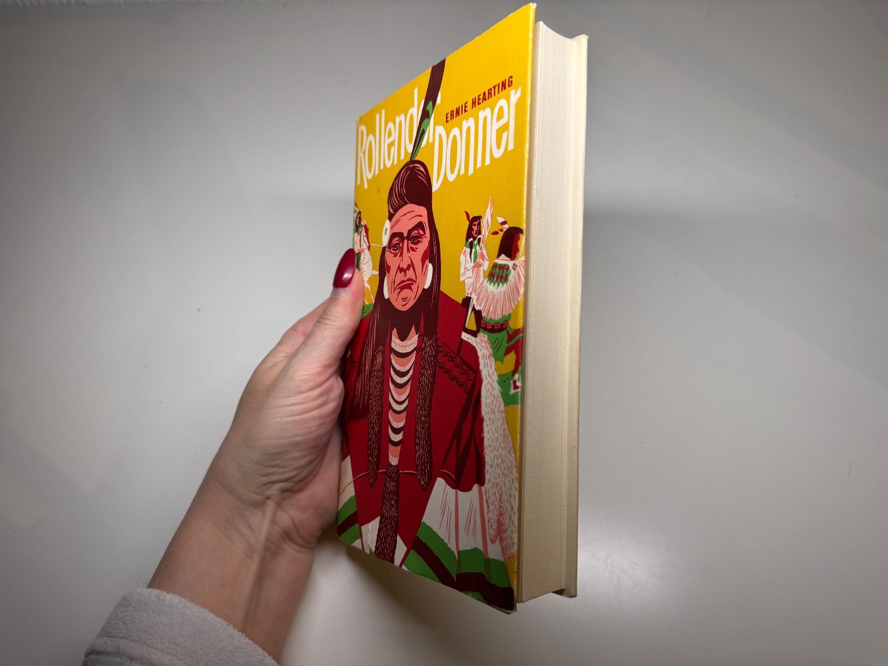 Libri: ROMAN: Ernie Hearting, Rollender Donner – Usato da Grosswangen venduto da Deutsche_Romane 1