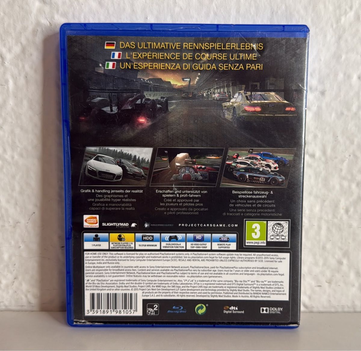 Sony Giochi: Project CARS PS4/PS5 game – Usato da Ehrendingen venduto da bubulence 1