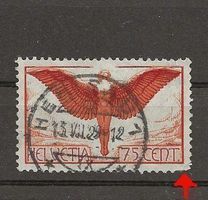 Lettre ailée 0.35 fils de soie PA 1929