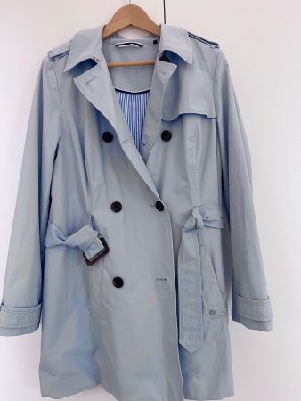 Bonita  Damen Trenchcoat Gr. 38/40, hellblau