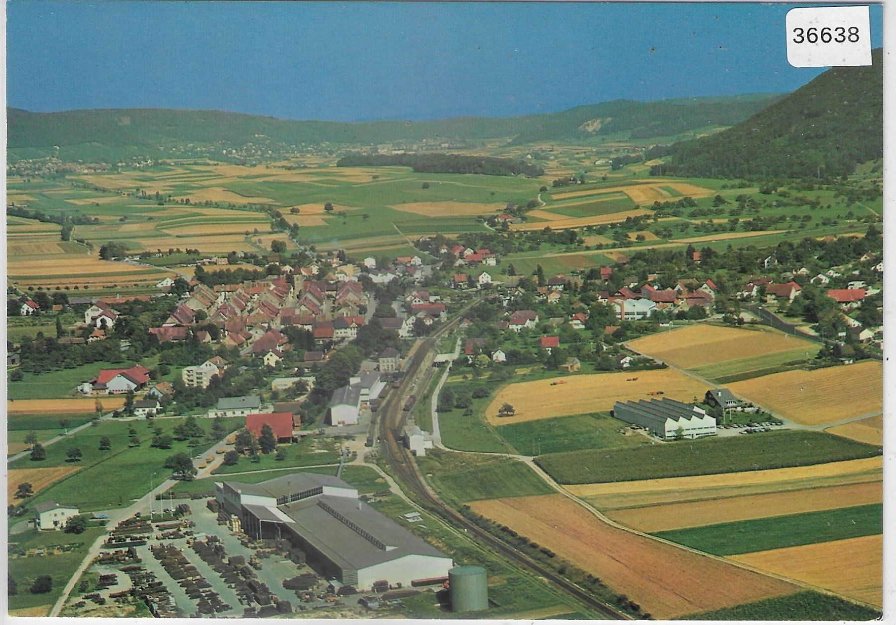 Cartoline postali: Flugaufnahme Neunkirch SH – Usato da Ettingen venduto da Kartenplanet