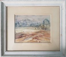 Pierre BORDEAUX (1904-1995) Cherbourg