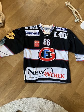 Maillot Fribourg Gotteron, Sprunger signé 