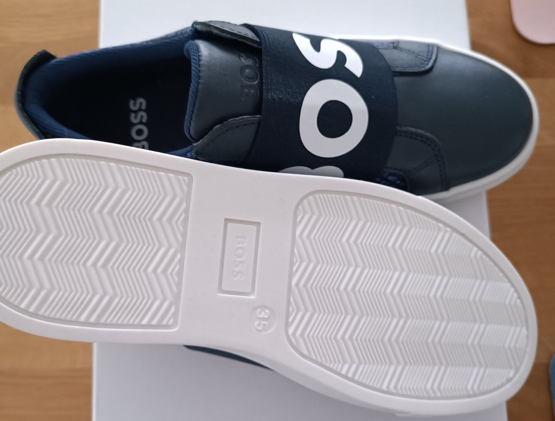 Hugo Boss Scarpe per ragazzi: Boss Jungen Schuhe Gr. 35 NEU – Nuovo e nell'imballaggio originale da Wangs venduto da Pammy333 2