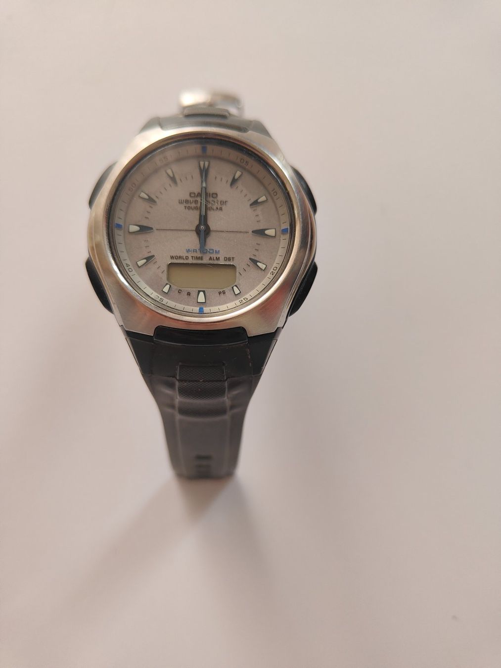 Casio Uhren: Casio Wave Ceptor WVA-430F Herren Uhr Analog/Digital – Gebraucht aus Olten von Mezopotamya