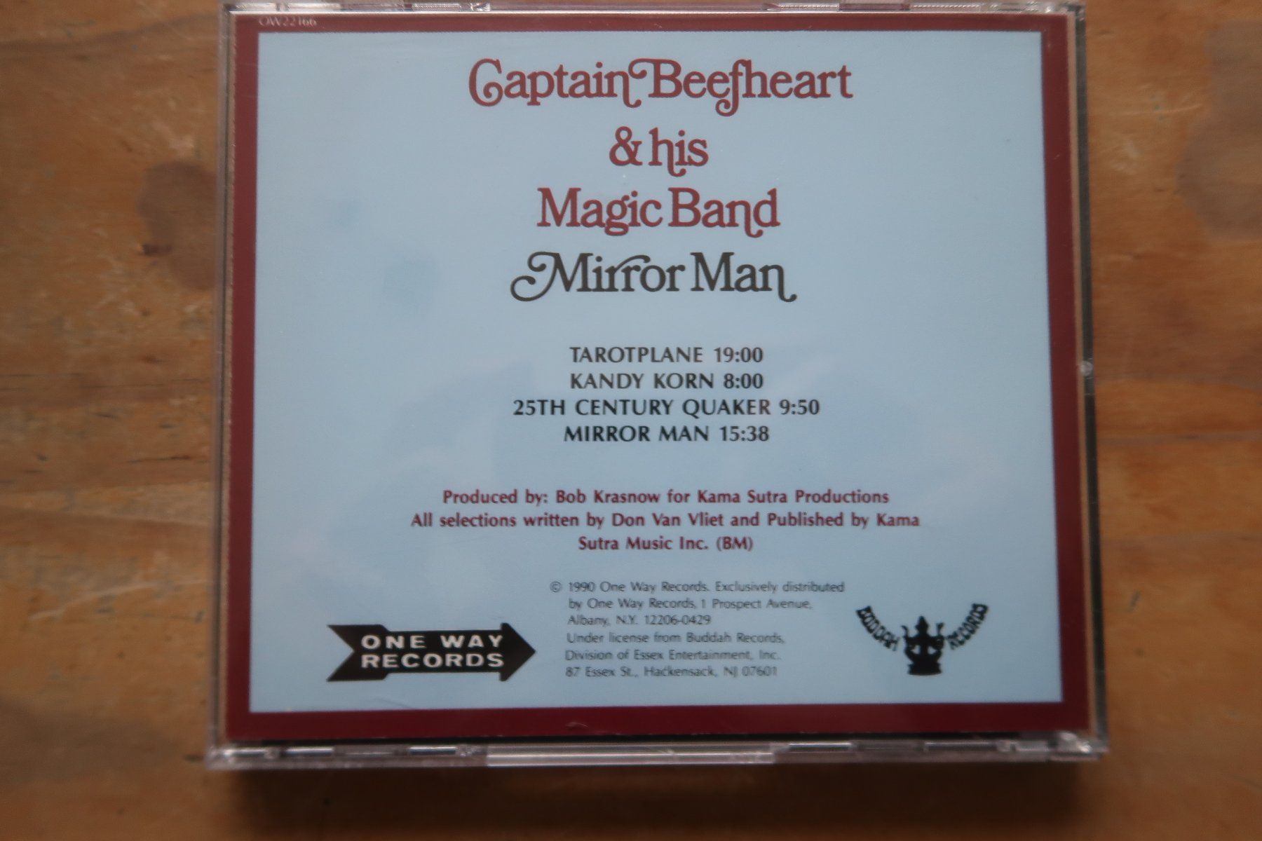 CD: CAPTAIN BEEFHEART & HIS MAGIC BAND - MIRROR MAN - CD – Usato da Basel venduto da Patiscat 1