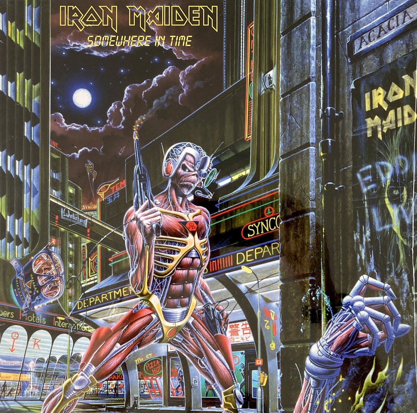 Schallplatten: IRON MAIDEN - SOMEWHERE IN TIME – Neu und originalverpackt aus Bottens von hotter-than-hell
