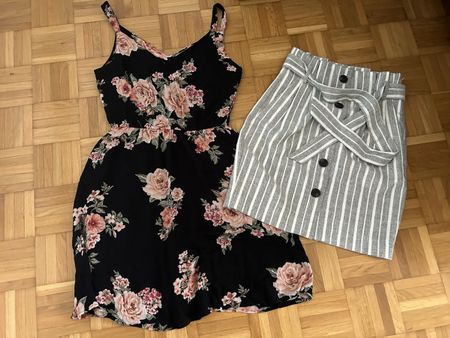 8-teiliges Kleiderpaket Damen Gr. 34/XS