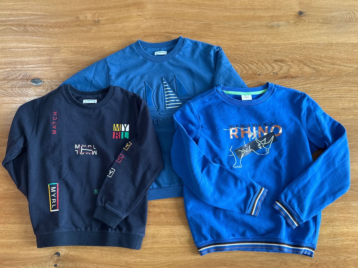Mayoral Maglioni & Felpe: Mayoral / S. Oliver Pullover-Set, Gr. 128-140 – Usato da Geuensee venduto da vintagegal
