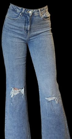 Clockhouse Flared high Waist Jeans/Gr 38