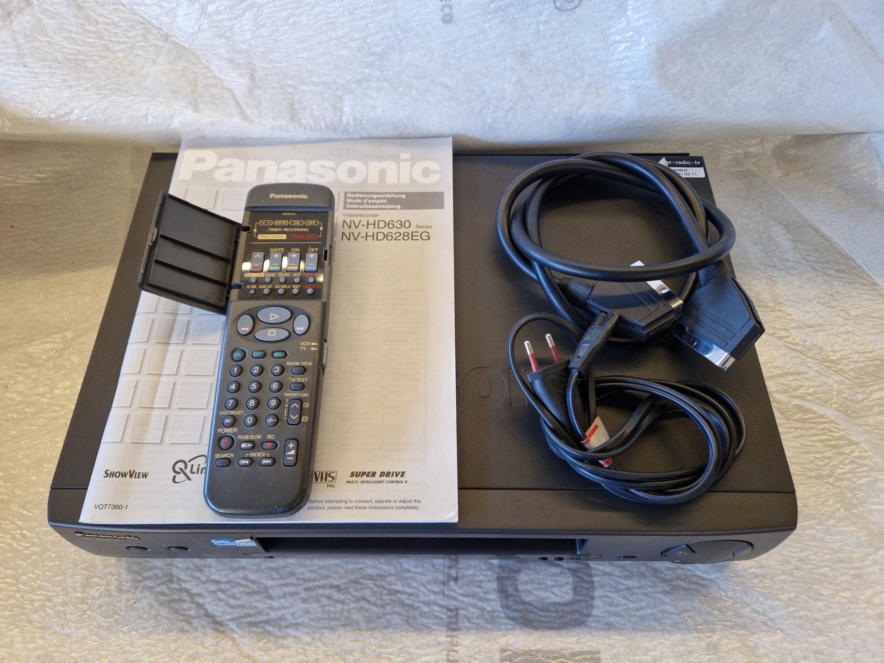 Panasonic Registratori: Panasonic NV-HD630 VHS Videorecorder – Usato da Wädenswil venduto da tome70 3