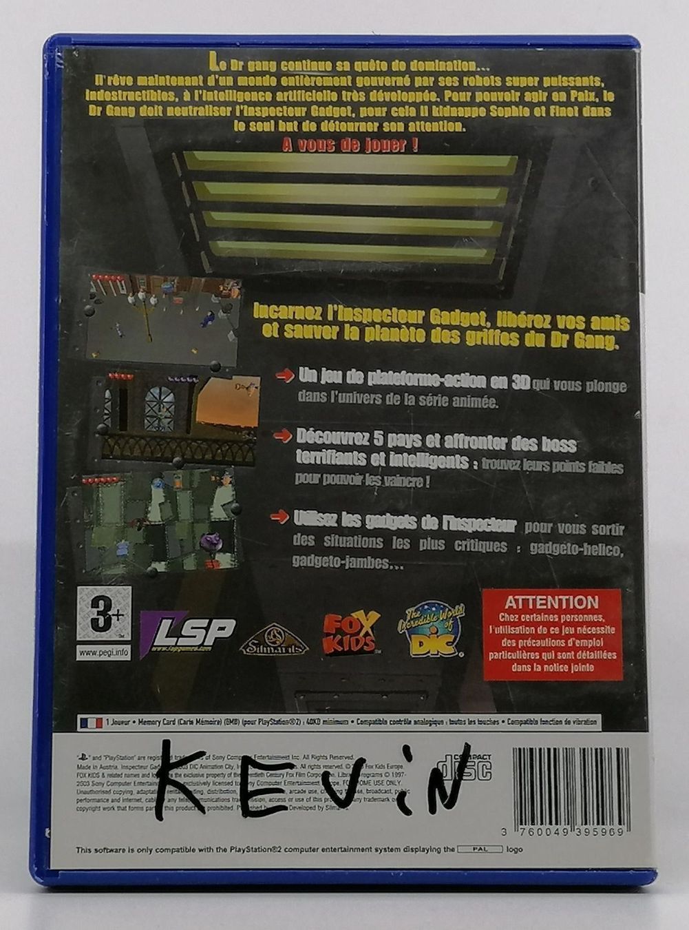 Giochi: PS2 Inspector Gadget Invasion Robots Mad – Usato da Reinach BL venduto da fliegenrolli 2
