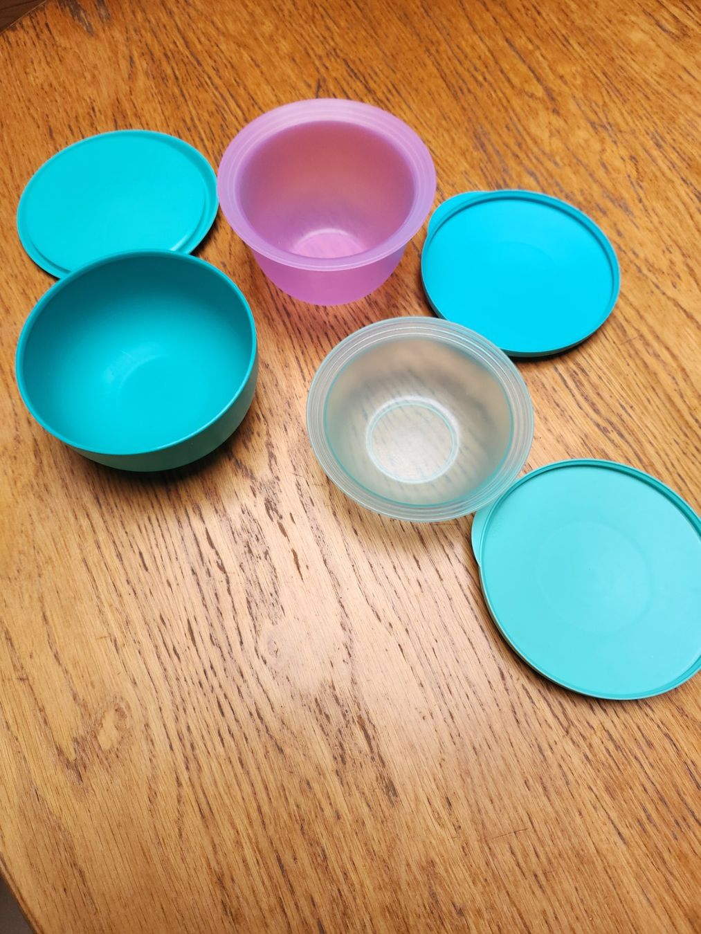 Tupperware Contenitori & Simili: Tupperware 3 dichte Behälter 1x 230ml, 2x 550ml Top – Usato da Gstaad venduto da Meiel2020 5