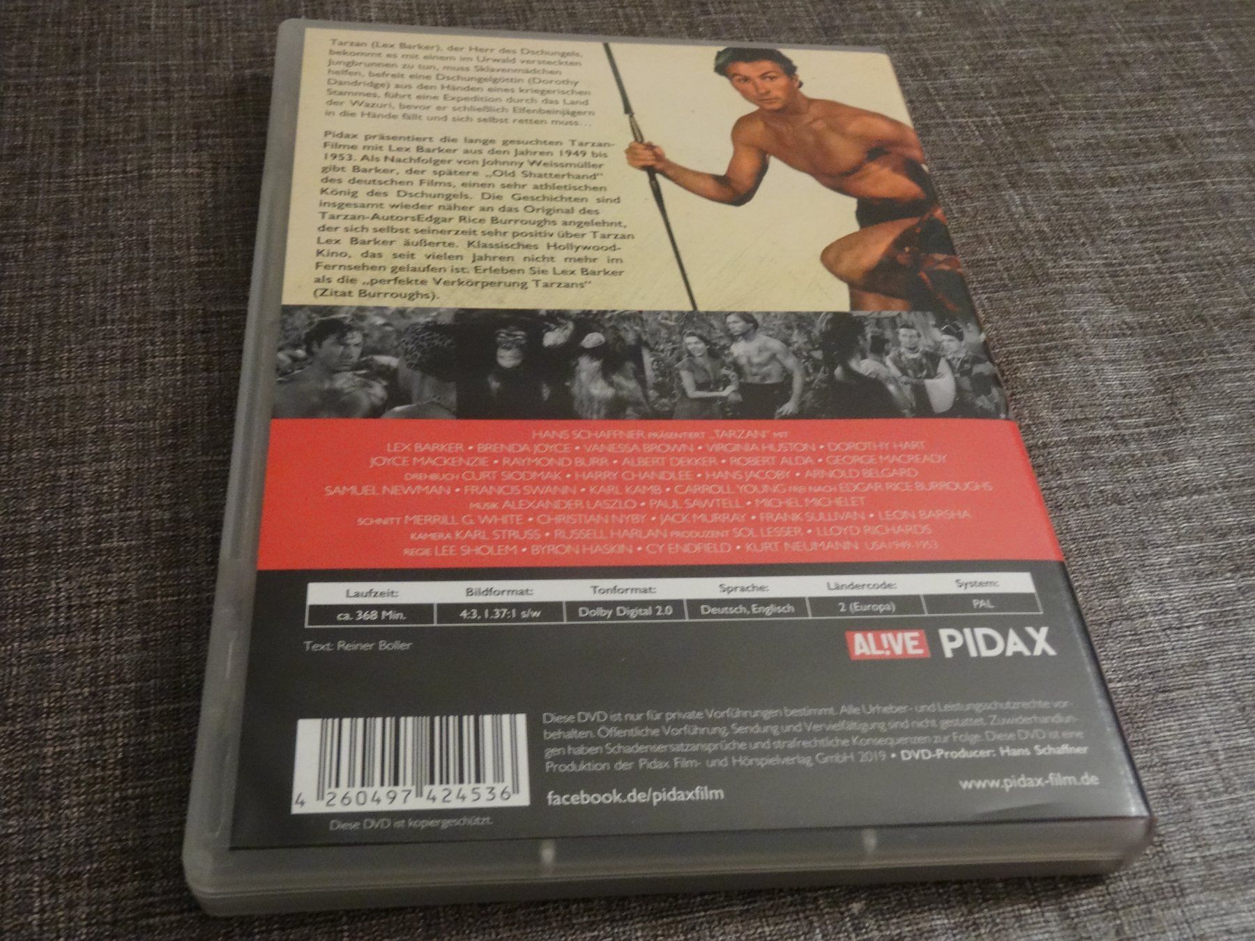 Alle DVDs: Tarzan Collection Lex Barker PIDAX – Gebraucht aus Olten von Disc-Verkauf 1