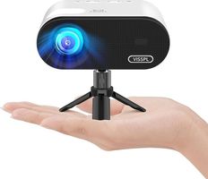 Mini Projektor mit WiFi und Bluetooth, VISSPL Full-HD 1080P