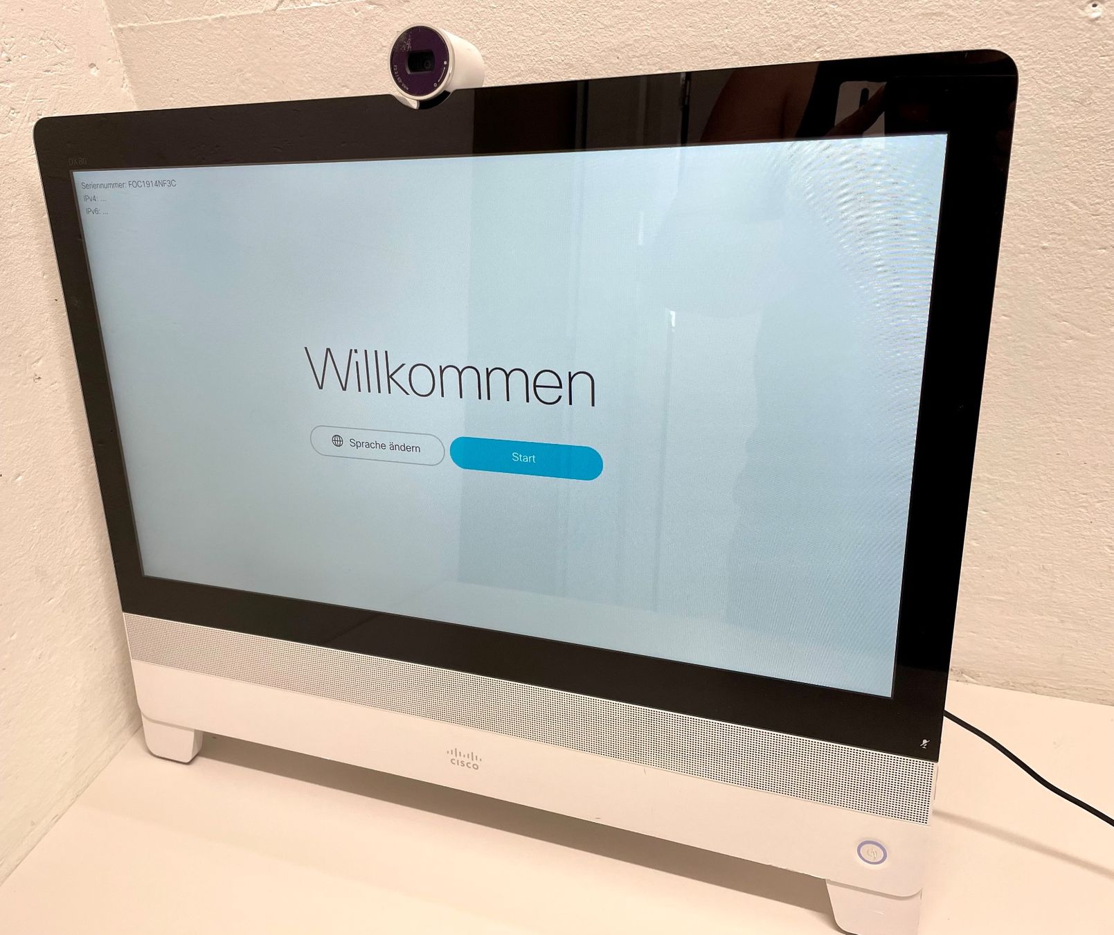 Cisco Monitor: Cisco CP-DX 80 Webex Monitor – Usato da Niederdorf venduto da LeptonAG