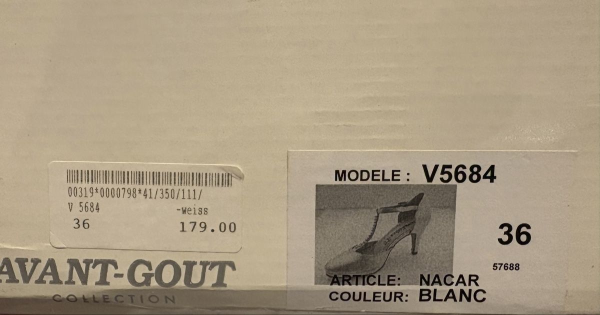 Scarpe da donna: Brautschuhe weiss Gr. 36 Echtes Leder – Usato da Sutz venduto da amslm1 3
