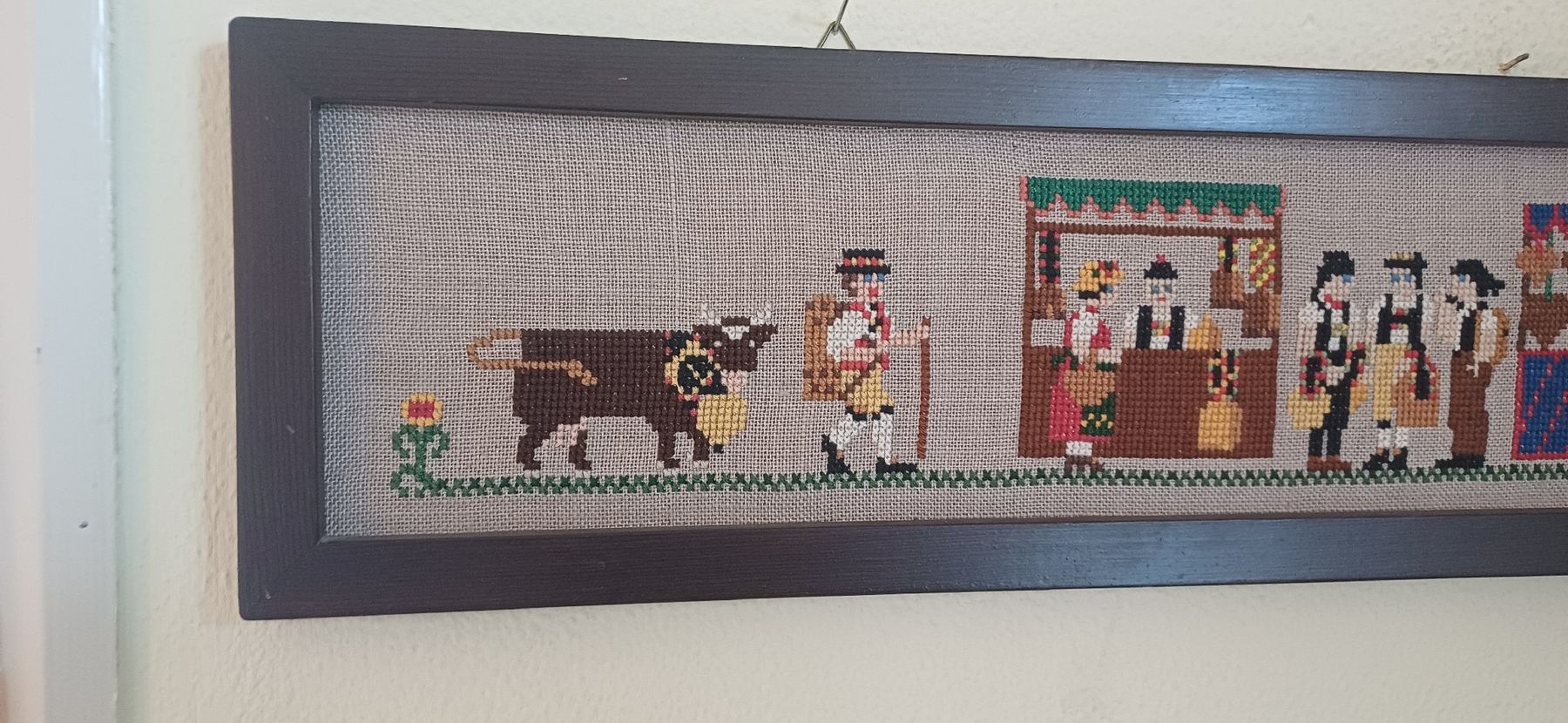 Poster & Bilder: Schönes Appenzeller Bild gestickt – Gebraucht aus Flawil von Naphtali 6