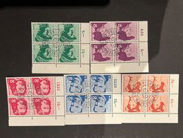 CH  1969 Viererblock Serie FDC  Luxus  (4451)
