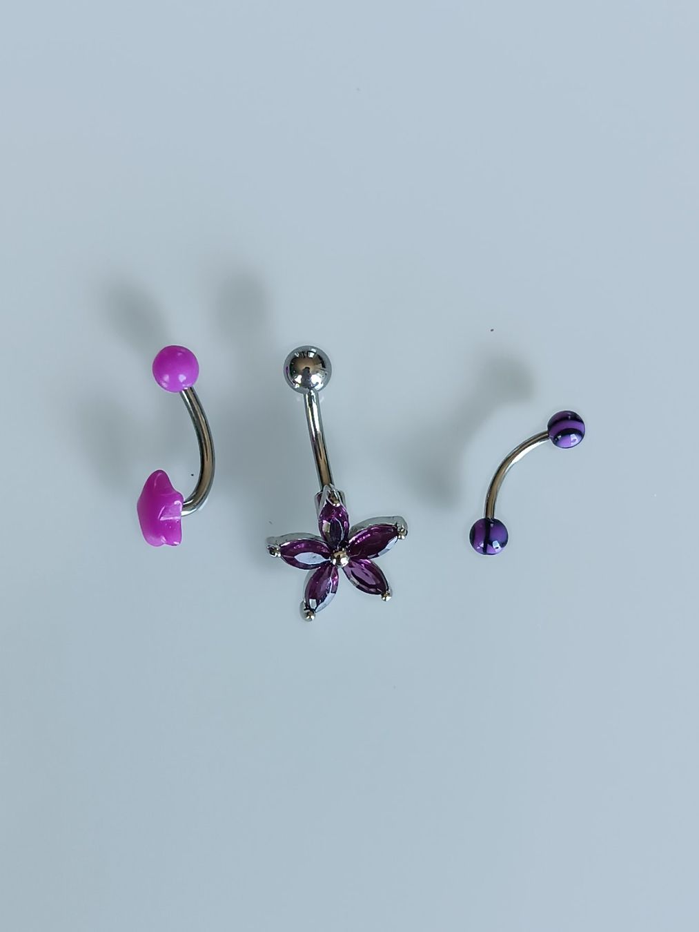 Piercingschmuck: 3 Bauchnabelpiercings – Neu (gemäss Beschreibung) aus Horgen von sunny080