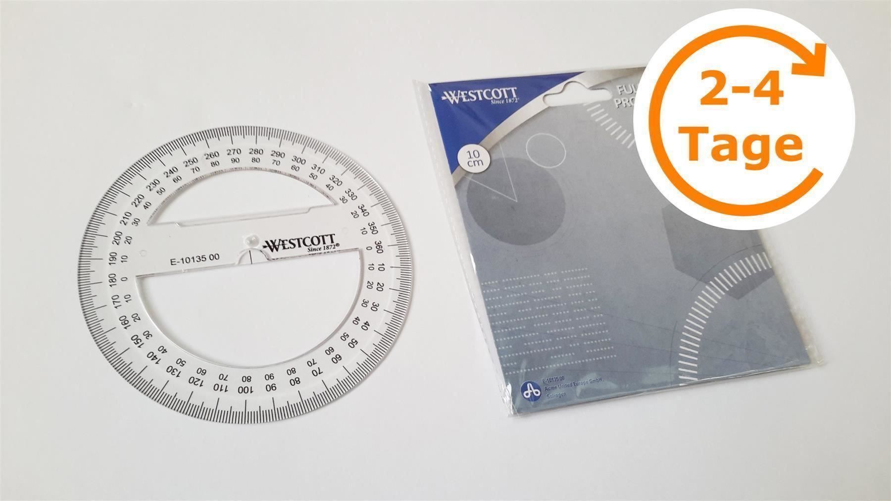 Pochoirs: Schablone Winkelmesser 360 Grad, 100 mm – Neuf avec emballage d'origine à St. Gallen par cointec