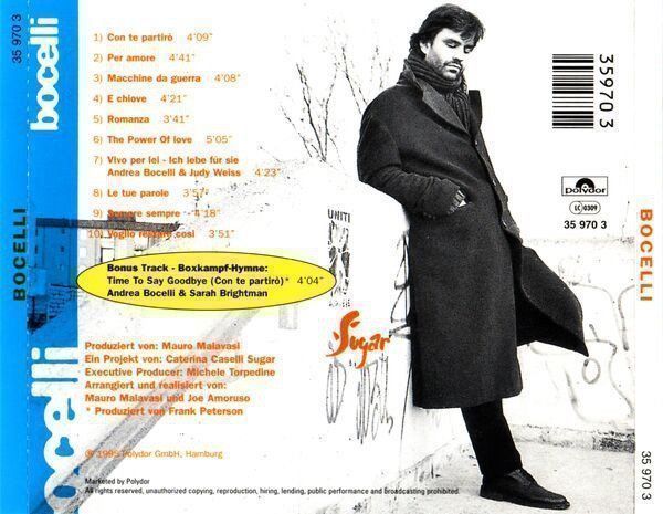 CD: Bocelli – Bocelli – Usato da Bionnens venduto da Meg011 1
