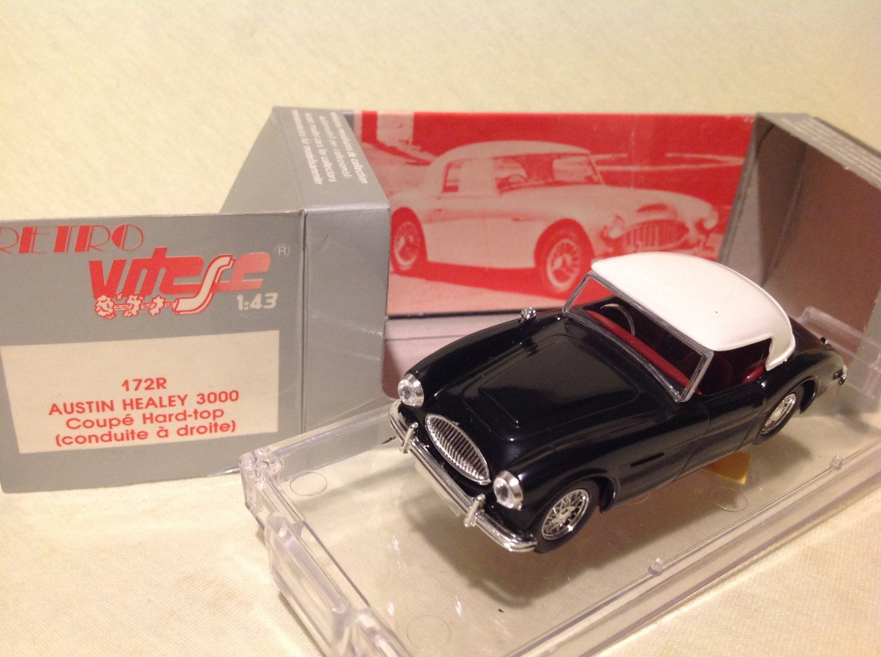 Vitesse Modellini d'auto: Austin Healey 3000 , 1 :43 , Vitesse – Nuovo (secondo la descrizione) da Seuzach venduto da Jage