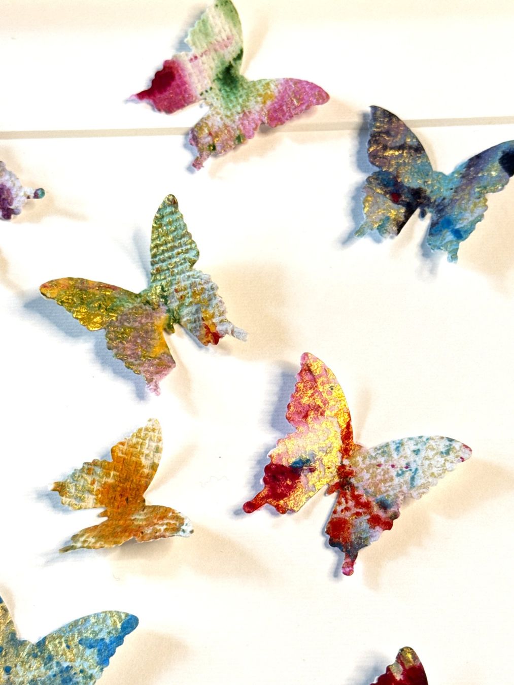 Dipinti: Andrea Scacciotti 3D-Schmetterlings-Wandkunst – Usato da Ponte Tresa venduto da 11GalleriaAlterEgo11 3