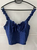 Top blau Grösse S