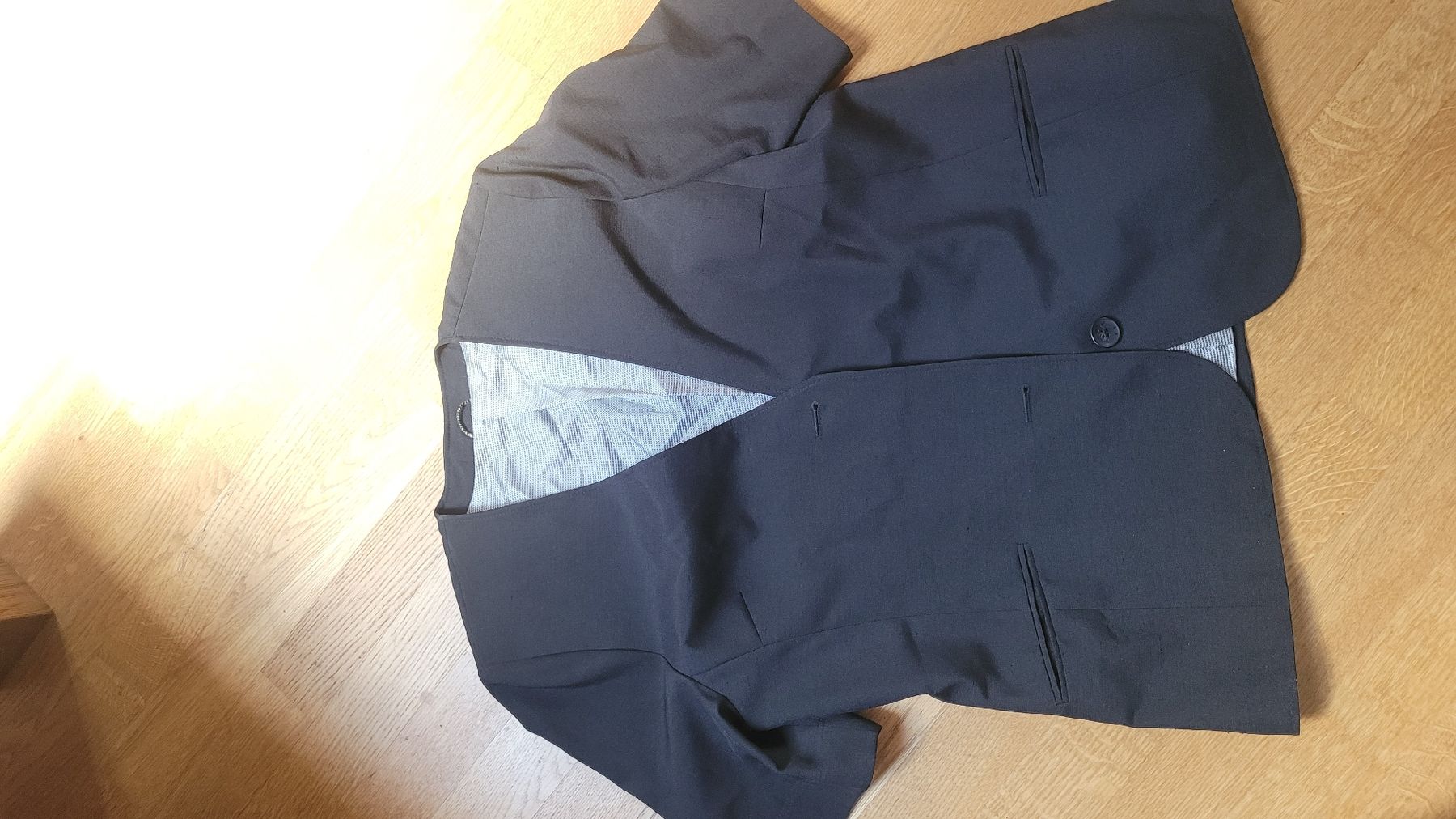 Giacche: Damenblazer schwarz, Grösse 42, kurzarm – Nuovo (secondo la descrizione) da Neschwil venduto da flower_69