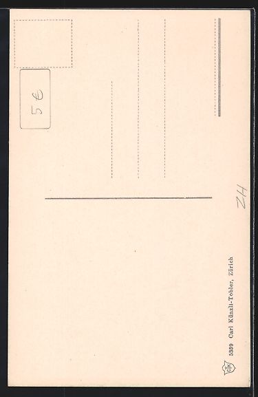 Cartoline postali: AK Zürich, Pfalzgasse – Usato da Berlin venduto da bartko-reher 1