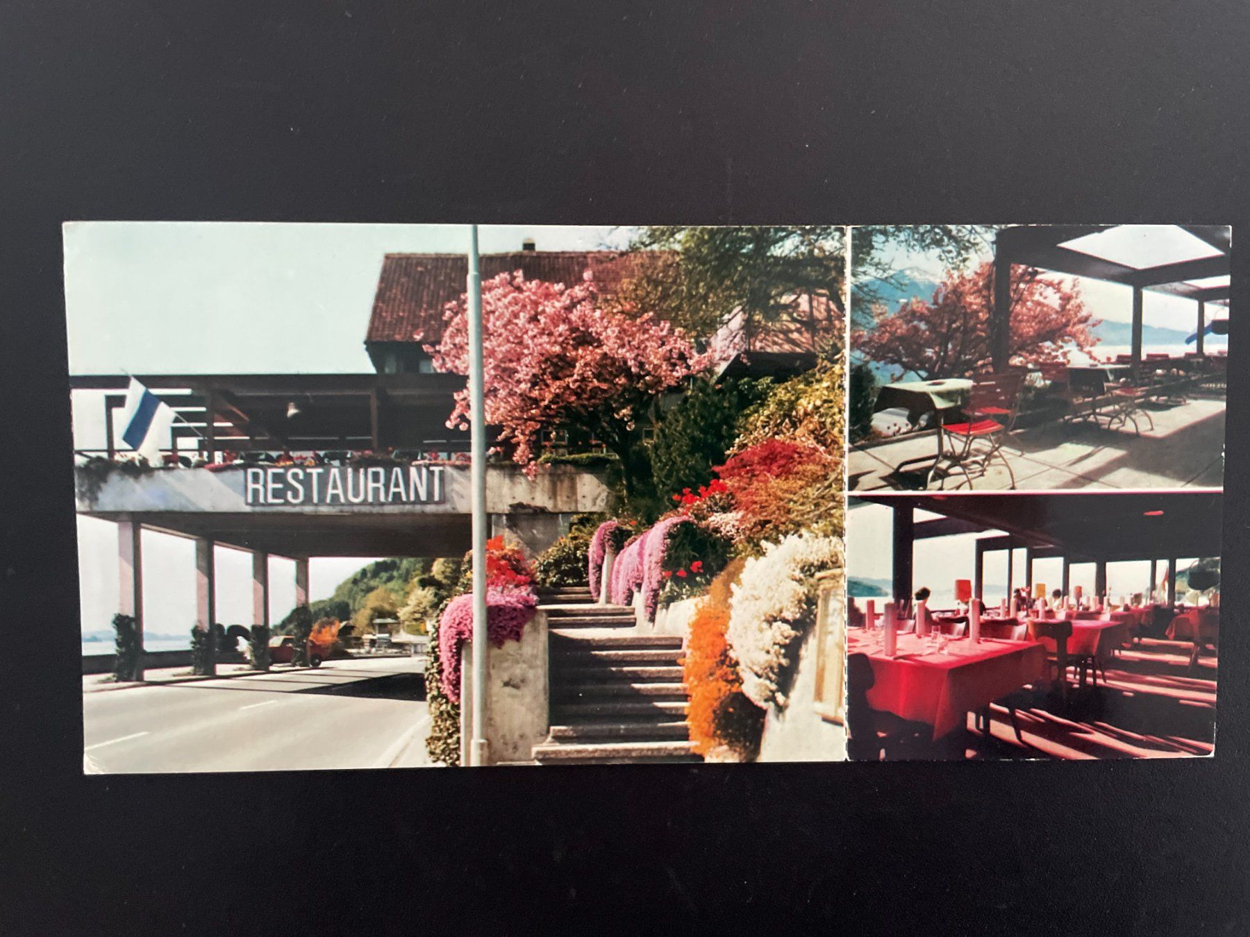 Cartoline postali: AK ZG Walchwil, Restaurant Grafstatt – Usato da Thal venduto da Danny82