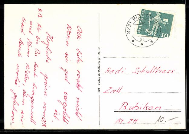 Cartes postales: Walde /SG, Berg-Restaurant Alp Atzmänni – D'occasion à Berlin par bartko-reher 1