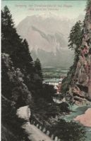 Ragaz, Taminaschlucht, 1909
