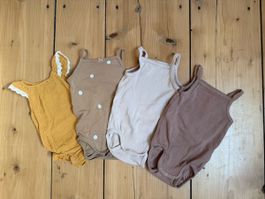 Sommer Bodys Grösse 86, Top Zustand, 4 Stück