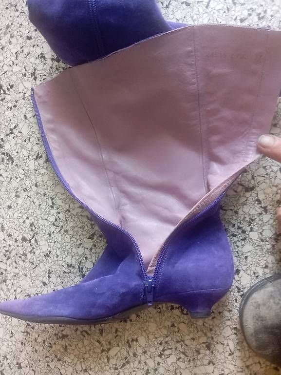 Chaussures femmes: Wildleder Pumps gr.37 c – D'occasion à Basel par Petergunn 2