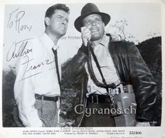 Arthur Franz (1920-2006) Schauspieler - sign. Grossfoto