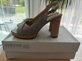 GEOX Damen Sandalen mit Absatz – Gr. 39,5 – neuwertig