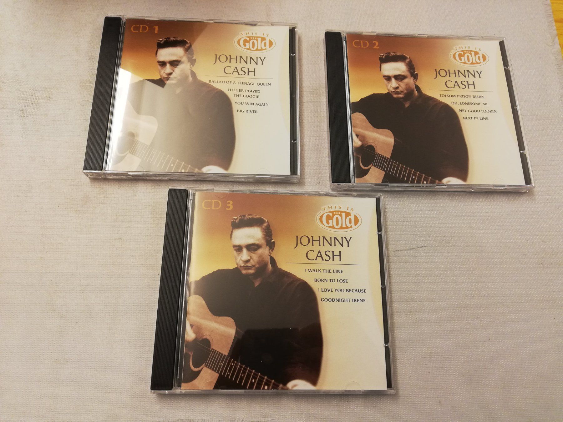 CD: JOHNNY CASH - THIS IS GOLD - 3 CD – Usato da Bern venduto da Vinylsound.ch 2