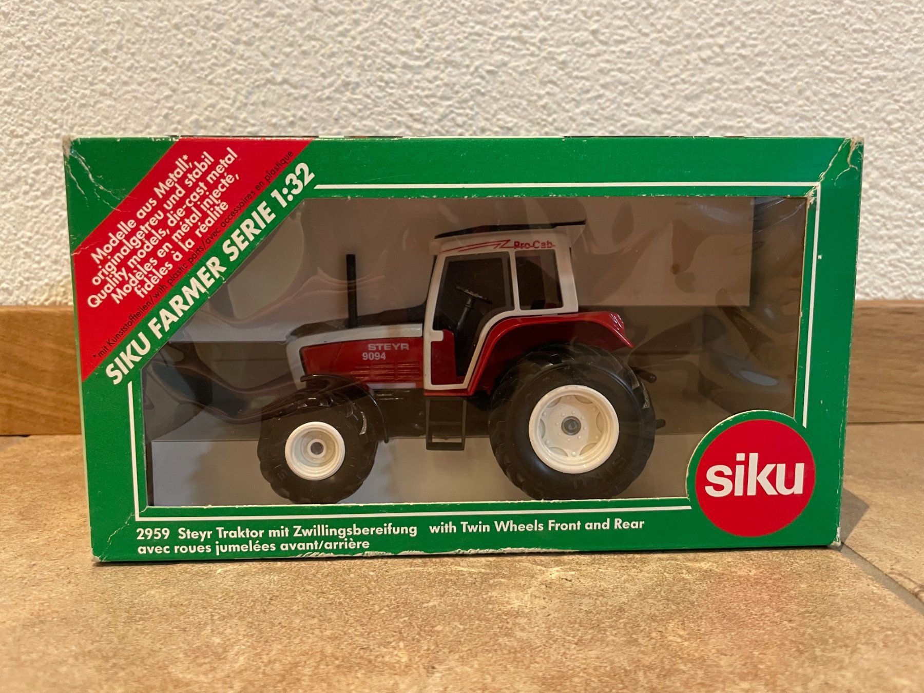 Steyr Trattori: SIKU Steyr 9094 – Nuovo e nell'imballaggio originale da Kreuzlingen venduto da Stefan1150 4