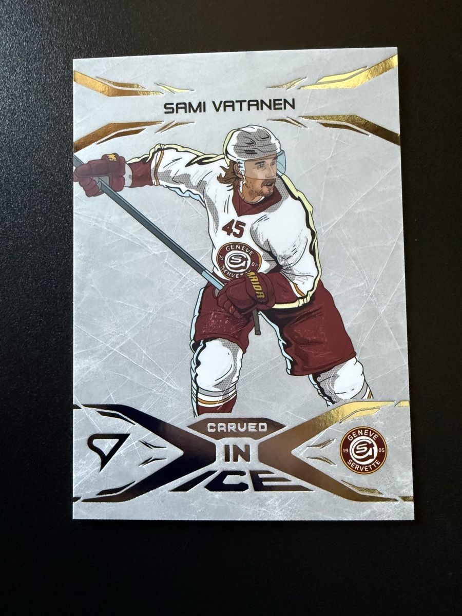 Sportzoo Cartes à collectionner: Sami Vatanen - Carved in Ice – Neuf avec emballage d'origine à Réchy par Leeroy1998