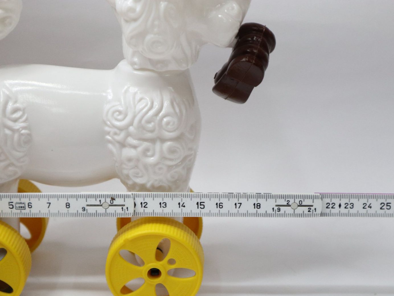 Jouets: Vintage Pudel auf Räder mit Glockenton – Neuf (Voir description) à Eschenbach SG par Astalavista 4